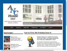 Tablet Screenshot of anchomeproducts.com